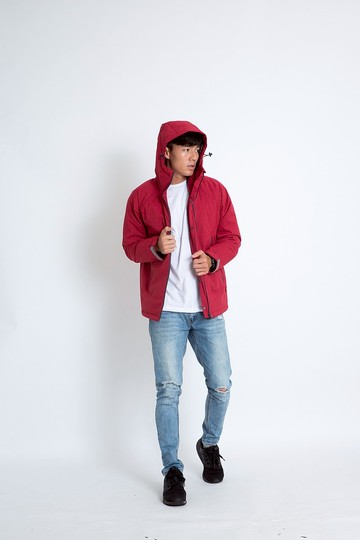 【6000mm 防水】保暖防水防風透氣外套-寶石紅