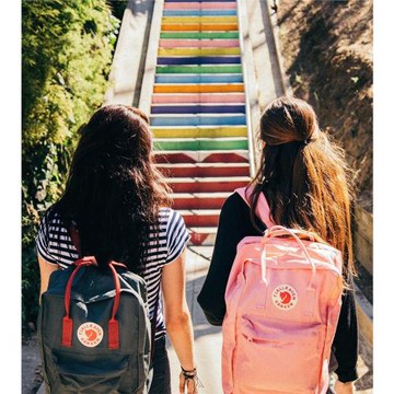 正品瑞典Fjallraven北極狐雙肩包Kanken學生書包男女背包Classic