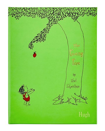 Personalized Leather Bound "The Giving Tree" Children's Book