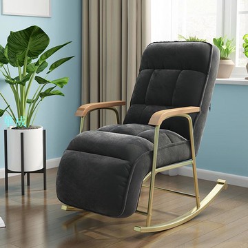 懶人沙發搖椅子大人臥室客廳網紅搖搖椅單人陽臺躺臥家用休閒躺椅