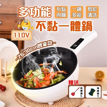 【公司貨免運】小電鍋 電煮鍋 多功能快煮鍋 不沾電煮鍋 美食鍋 插電即用 110V