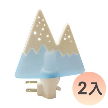 (2入優惠組)台灣製~SPIRIT 創意LED手動式小夜燈 富士山 LEL-1SN