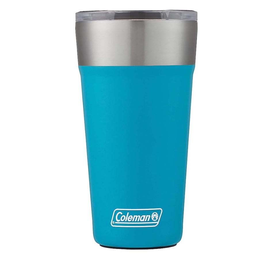 COLEMAN INSULATED STAINLESS STEEL 20OZ BREW TUMBLER, CARIBBEAN SEA