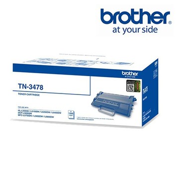 (原廠公司貨)Brother TN-3478原廠高容量碳粉匣(三支組合價)