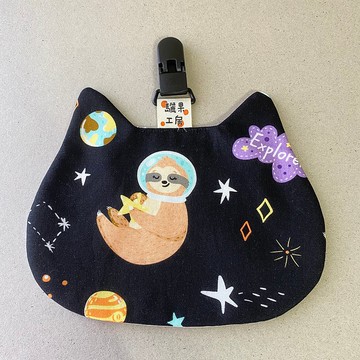 貓咪造型手帕巾 | 可愛樹懶太空人| 星球 | 宇宙