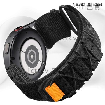 🔥免運 臺灣出貨🔥20/22mm三星Watch 7/6 5 4 40 44mm/Watch FE 40mm坚尼龙表带