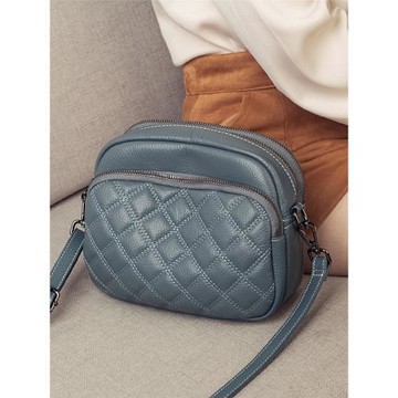 女款包包2025年新款時尚真皮迷你單肩小挎包高級寬帶手機包女斜挎