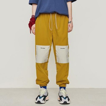 【超級舒適，超透氣】夏季薄款潮流機能休閑褲九分抽繩束腳工裝褲