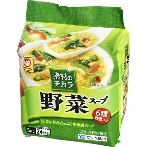東洋水産 素材のチカラ 野菜スープ 5食入 30g