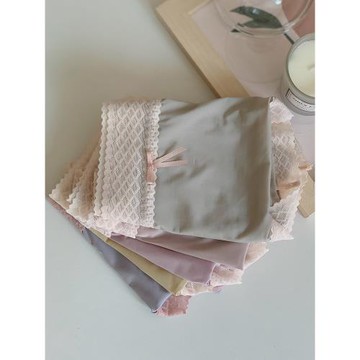 艾草抗菌內褲女夏季薄款冰絲透氣中高腰少女士三角褲簡約無痕裸感