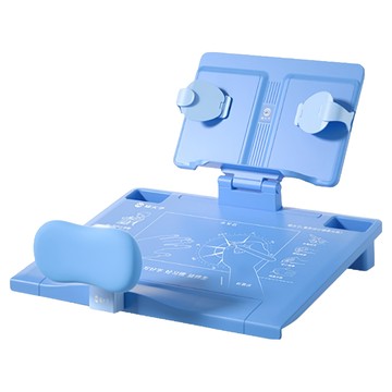 貓太子 黃金12°桌面矯正器 靜謐藍 閱讀寫字坐姿矯正器  1個