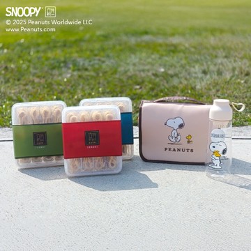 SNOOPY旅用好食-蛋捲三入組