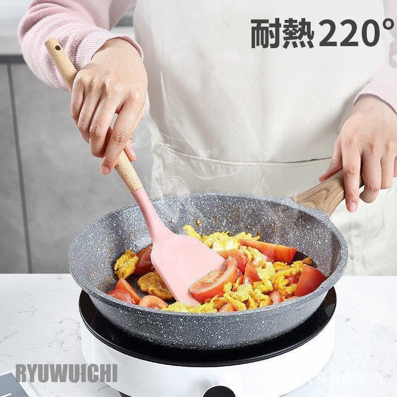 キッチンツール 12点セット シリコン 木 ターナー 調理器具 耐熱 220°フライ返し 炒め 泡立て トング 穴じゃくし 引越し プレゼント 食器  | LINEショッピング