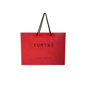 YUMTHÉ 漾草方
 加購紅色大禮袋 (可裝5~10盒) 禮物袋 紙袋 提袋 送禮紙袋