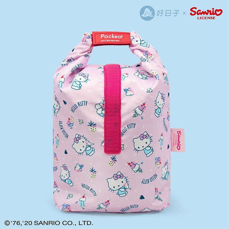 好日子 | Pockeat食物袋(大食袋)-Hello Kitty聯名款-甜點派對