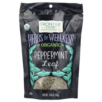 Frontier Co-op, 有機薄荷葉，2.05 盎司（58 克）