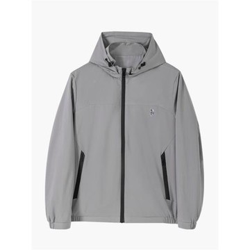 uspoloassn美國馬球協會 春秋男士連帽防風夾克外套 沖鋒衣上衣