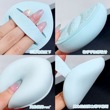 免運🔮馬卡龍軟彈捏捏解壓粉撲不吃粉乾溼兩用不卡粉遮瑕服帖化妝師美妝蛋 乾濕兩用 粉餅粉撲 氣墊粉撲 化妝海綿 上妝海綿