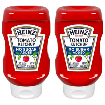 Heinz 亨氏 無加糖蕃茄醬  減糖  美國原裝進口  369g  2瓶