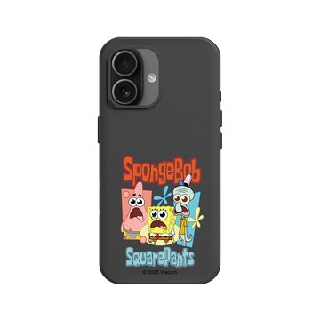 iPhone 17 SolidX 黑 - 海綿寶寶 SpongeBob - 驚呆了
