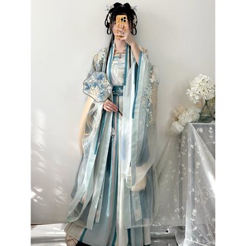 秋季繡花改良版超仙氣宋制漢服