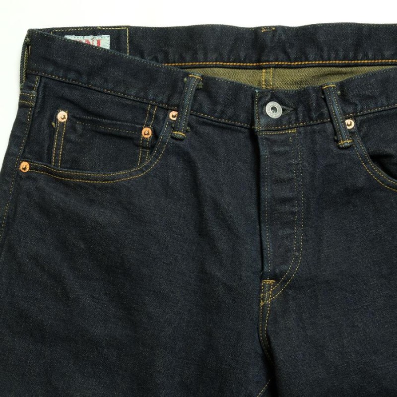 鬼デニム（ONI DENIM） リラックステーパード 15oz ストレッチデニム