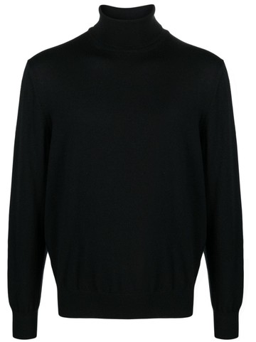 Fileria - roll-neck virgin-wool jumper - unisex - Virgin Wool - 52 - Black
