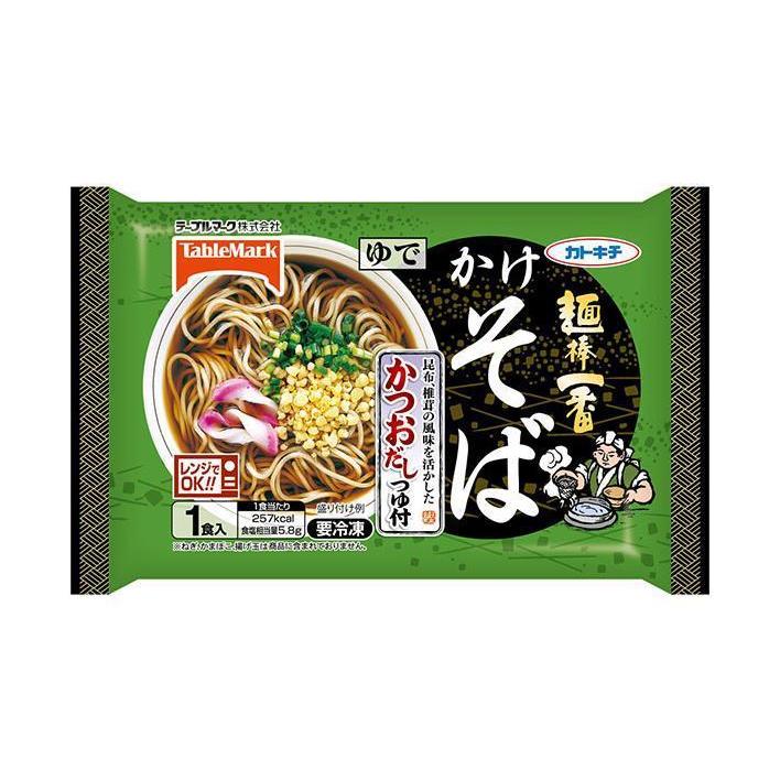 テーブルマーク 麺棒一番 かけそば 1食入×20袋入｜ 送料無料