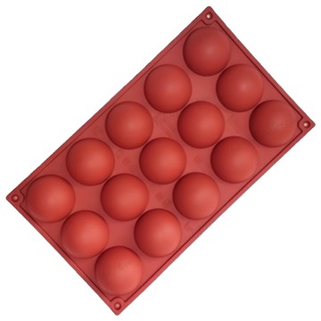 pavoni ITALIAI 十五連圓平底矽膠模  FR011  1個