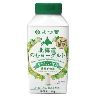 よつ葉乳業　よつ葉のむヨーグルトやさしい甘さ250g×6本「クール便でお届けします。」