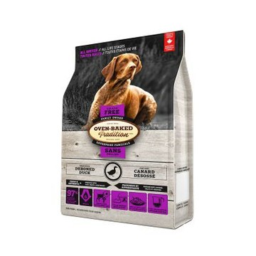 【Oven-Baked 烘焙客】23磅 全犬無穀鷹嘴豆鴨 原顆粒 狗飼料 狗糧