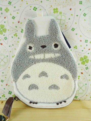 【震撼精品百貨】となりのトトロTotoro_化妝包-龍貓灰