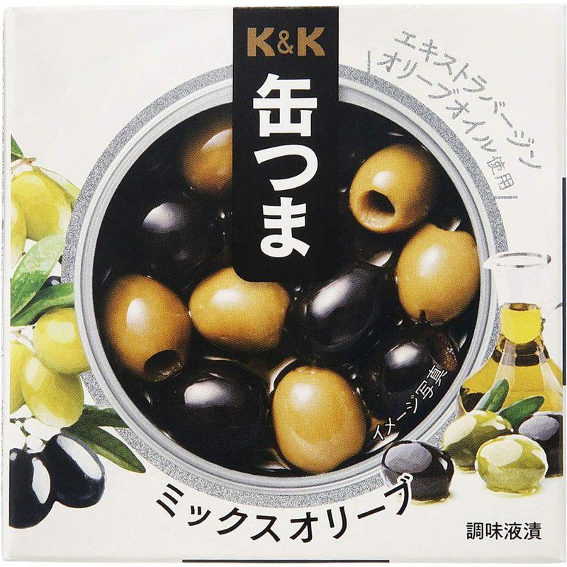 KK 缶つま ミックスオリーブ 60g