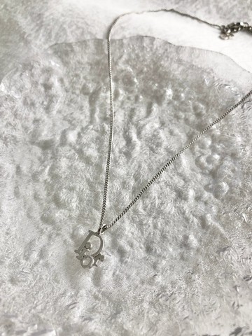 【日本直送 名牌中古包】Christian Dior 克裡斯汀‧迪奧 項鍊 銀色 DIOR vintage 古董 gne8aw