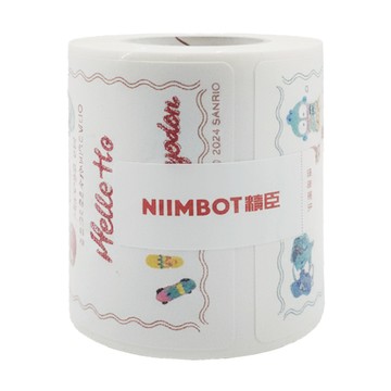 NIIMBOT 專用防水貼紙人魚漢頓  50 x 70mm 總長8m  110張  1捲