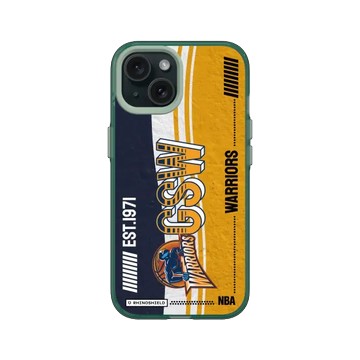 iPhone 15 JellyTint 憂墨綠 - NBA - 復古球員卡-金州勇士 Golden State Warriors - Vintage Card