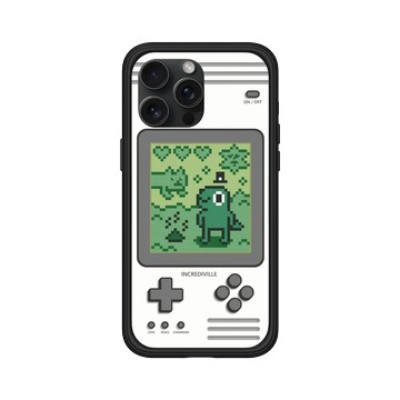 iPhone 15 Pro Max Mod NX 黑 - 怪奇事物所 Incrediville - 8-bit所長飼育家