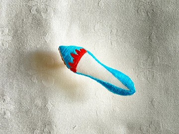 shoe shoe shoe 刺繡胸針 No.73