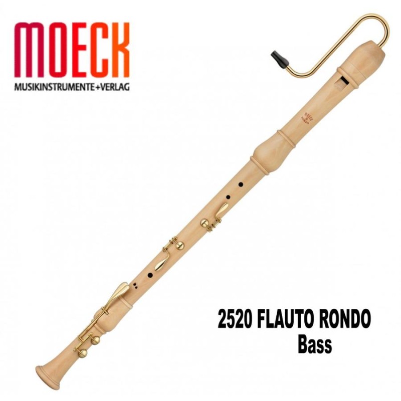 MOECK 2520 Bass Maple 木製バスリコーダー -国内正規品- | LINEブランドカタログ