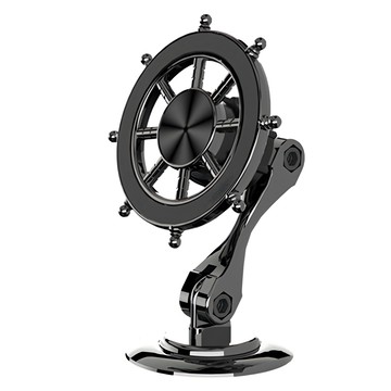 F82Y 磁吸車用萬用折疊magsafe手機支架  1個  黑色