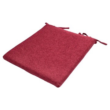 J&N 雅悠簡約餐椅墊 2入組 泡棉材質  紅色  長43 x 高3 x 寬43cm