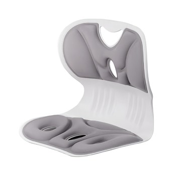 SIANG SI 矯姿護腰椅靠 兒童款 灰色  35 x 30 x 34cm，有效支撐腰部，預防駝背  1個