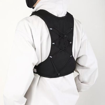 夏季新品 運動馬甲 釣魚馬甲 攝影馬甲 工裝馬甲 多口袋 戶外日系多功能戰術馬甲男女款高街工裝疊穿輕量防水背心釣魚潮流