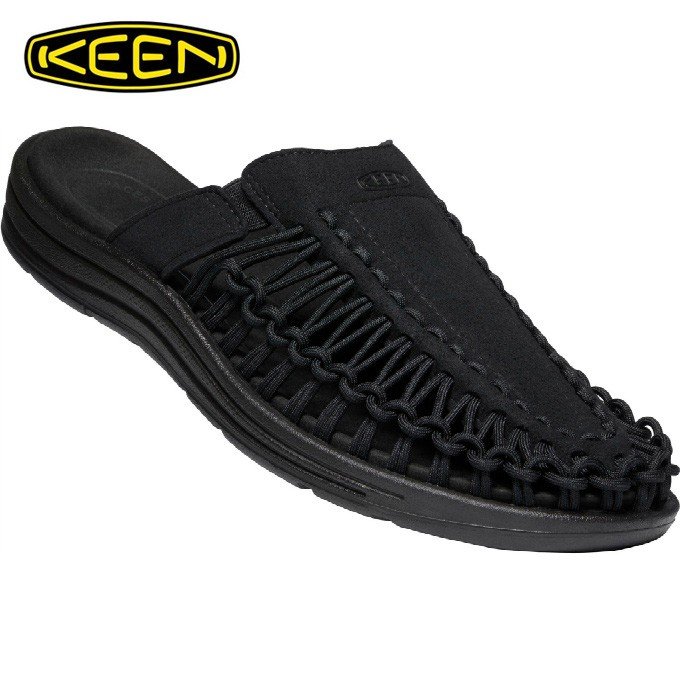 キーン Keen サンダル メンズ ユニーク ツー スライド Bk Bk 通販 Lineポイント最大0 5 Get Lineショッピング