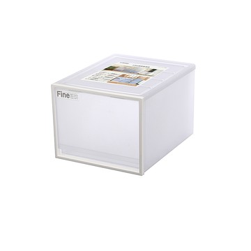 【真心良品】KEYWAY聯府  FINE單抽屜整理箱(深型)50L-1入組