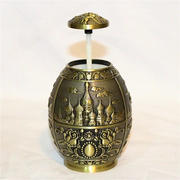 工藝品餐具直銷歐式風格鎏金牙簽盒開瓶器兩用家居用品YT5351入