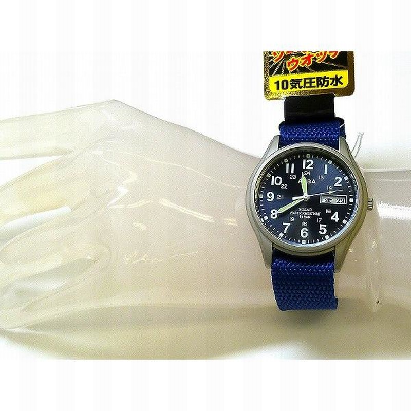 【新品】ALBA ソーラー腕時計 AEFD509 セイコー アルバ ソーラー デイデイト メンズ 腕時計 AEFD557