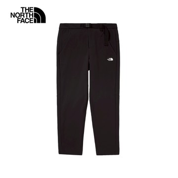 【12/9 12點快閃價】男款黑色DWR防潑水附腰帶戶外徒步長褲｜89ZVJK3