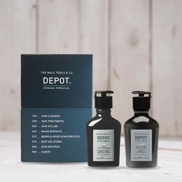 【義大利DEPOT】質感系的日常選物，你值得最講究的呵護｜型男臉部基礎保養組