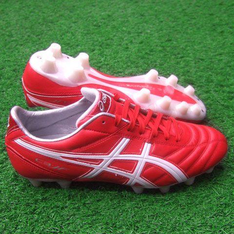 C3-J パールホワイト×レッド 【asics|アシックス】サッカー
